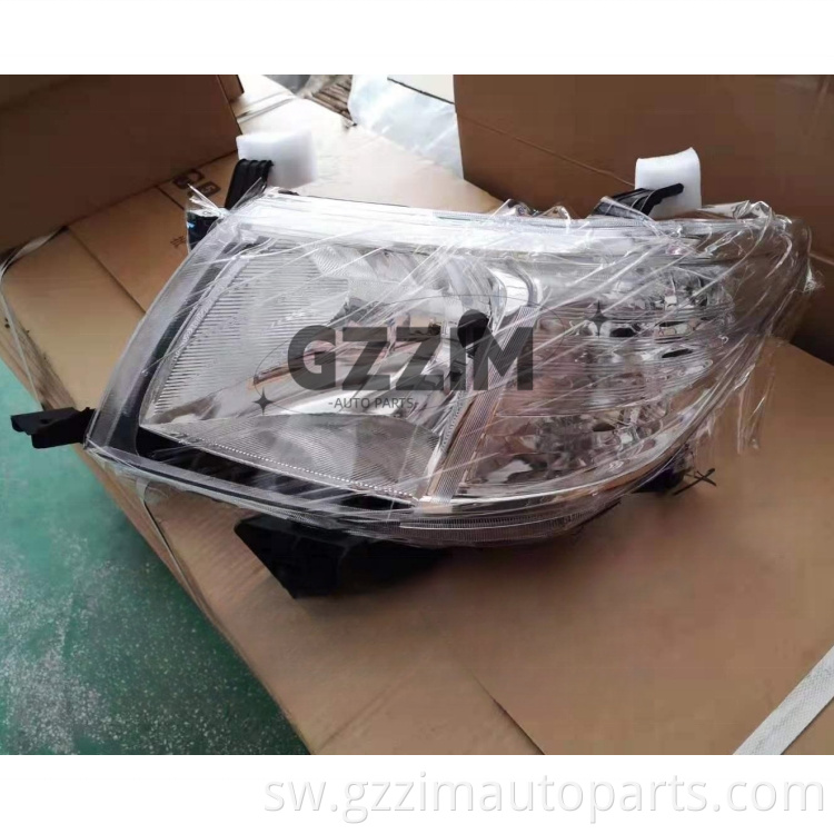 Sehemu za Auto ABS Plastiki Front Light Sehemu za Kichwa Taa ya Hilux Vigo Revo 2012